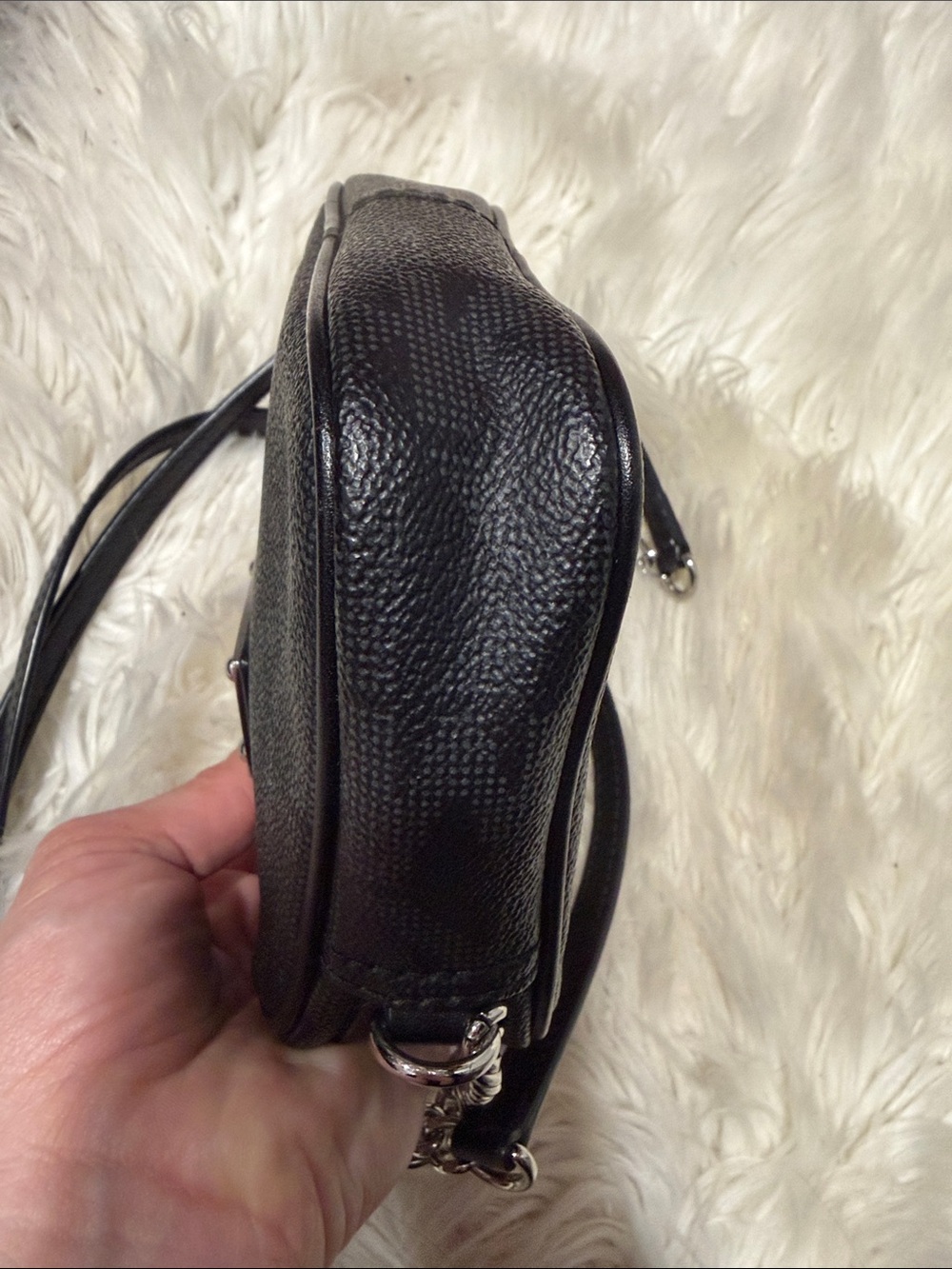 Michael Kors Black Leather Crossbody - Picture 13 of 17